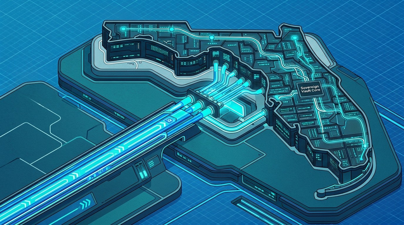 Graphic art of high speed florida connection